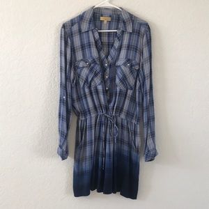 Princess by Vera Wang Plaid Fade Dress. Size XL.